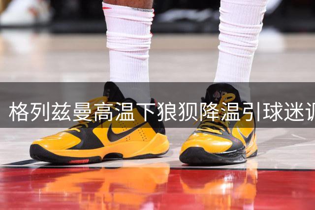 格列兹曼高温下狼狈降温引球迷调侃